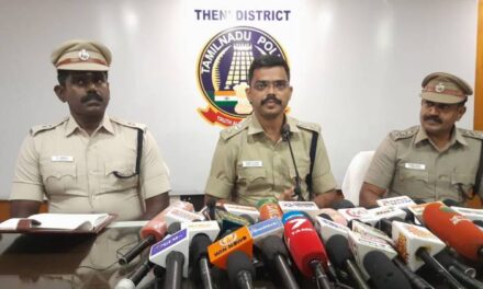 தேனி மாவட்ட காவல் கண்காணிப்பாளர் டோங்ரே பிரவீன் உமேஷ் IPS அதிரடி நடவடிக்கை…