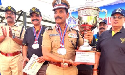 துப்பாக்கிச்சுடும் போட்டி                                                        DGP சாம்பியன்                                                                               பட்டம் வென்றார்…