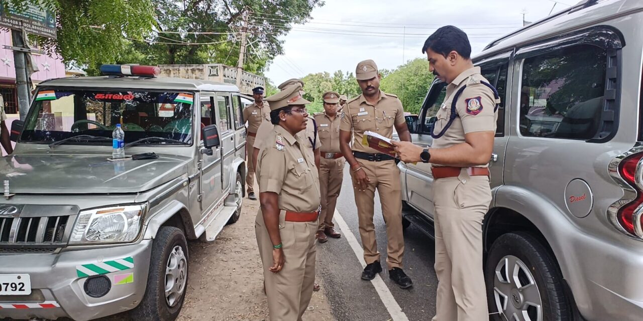 66வது இம்மானுவேல் சேகரன் நினைவு தினத்தை முன்னிட்டு தூத்துக்குடி மாவட்டத்தில் போலீசாரின் பாதுகாப்பு பணிகளை மாவட்ட காவல் கண்காணிப்பாளர் ரோந்து சென்று ஆய்வு.