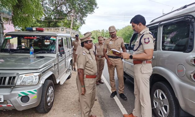 66வது இம்மானுவேல் சேகரன் நினைவு தினத்தை முன்னிட்டு தூத்துக்குடி மாவட்டத்தில் போலீசாரின் பாதுகாப்பு பணிகளை மாவட்ட காவல் கண்காணிப்பாளர் ரோந்து சென்று ஆய்வு.