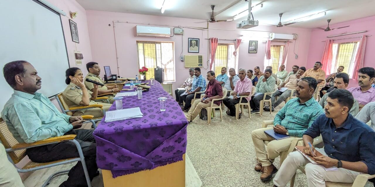 காவல் அதிகாரிகளுக்கான புலனாய்வு நுணுக்க பயிற்சி வகுப்புகள் மேற்கு மண்டல காவல்துறை தலைவர் K. பவானீஸ்வரி,IPS துவக்கி வைத்தார்