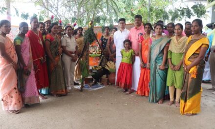 கள்ளக்குறிச்சி மாவட்ட காவல் கண்காணிப்பாளர் தலைமையில் சமத்துவ பொங்கல் விழா கொண்டாடிய காவல்துறையினர்