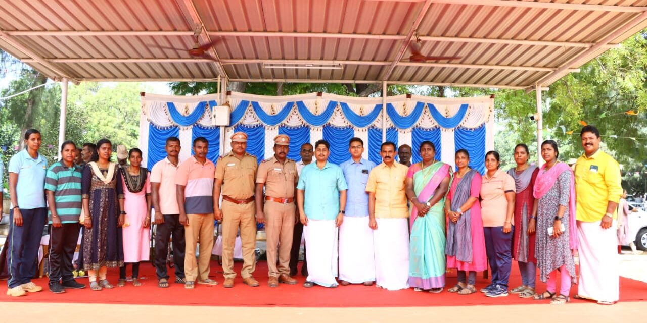 கன்னியாகுமரி மாவட்ட காவல் கண்காணிப்பாளர் .E.சுந்தரவதனம் IPS              தலைமையில் ஆயுதப்படை மற்றும் காவலர் குடியிருப்புகளில் சமத்துவ பொங்கல் விழா