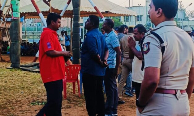 ஈரோடு சிறப்பு படை காவல்துறை தலைவர் டாக்டர் எஸ். முருகன் இ.கா.ப அவர்கள் மேற்பார்வையில் தூத்துக்குடி தருவை மைதானத்தில் காவலர்களுக்கான உடல் திறனாய்வு நடைபெற்று வருகிறது.