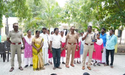 பெரம்பலூர் அரசு மேல்நிலைப் பள்ளியில் போதைப்பொருள் மற்றும் கள்ளச்சாராயத்துக்கு எதிரான விழிப்புணர்வு நிகழ்வு