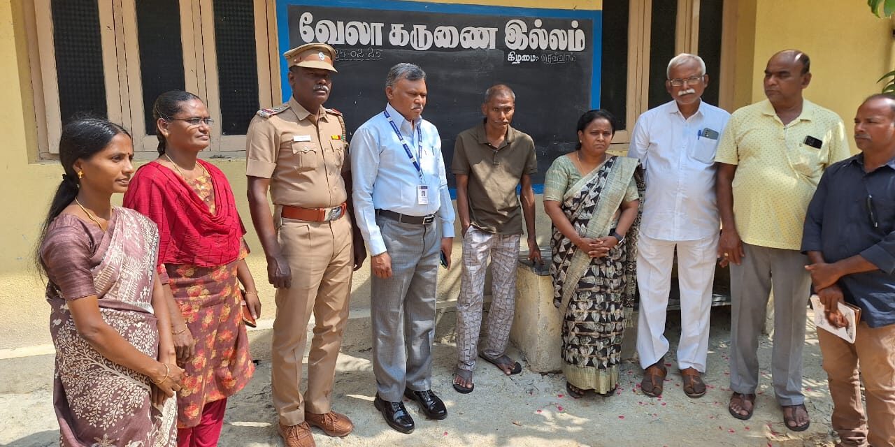 பெரம்பலூர் காவல்துறையின் மனிதாபிமான நடவடிக்கை: மனநலம் பாதிக்கப்பட்ட நபர் உறவினர்களிடம் ஒப்படைப்பு