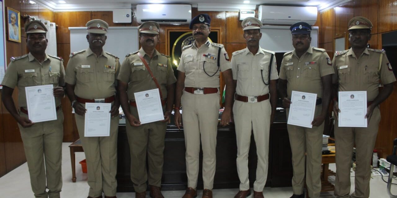 விழுப்புரம் மாவட்ட காவல்துறையின் அதிரடி நடவடிக்கை – காவல் கண்காணிப்பாளர் பாராட்டு