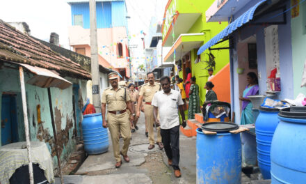 பெரம்பலூர் மாவட்டத்தில் ரவுடிகள் வீடுகளில் அதிரடி சோதனை காவல்துறை தீவிர நடவடிக்கை