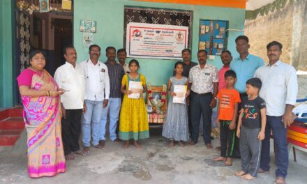 திருவண்ணாமலை மாவட்டம் – 2003 பேட்ச் காவல் உதவும் கரங்கள் நிவாரண நிதி வழங்கல்