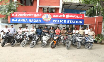 பைக் ரேசிங் பரபரப்பு K4 அண்ணா நகர் காவல் நிலையத்தின் அதிரடி நடவடிக்கை