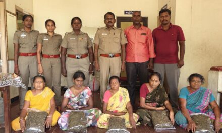 திருச்சி மாவட்டத்தில் கஞ்சா மற்றும் போதைப் பொருள் விற்பனையை தடுக்கும் காவல் துறை அதிரடி நடவடிக்கை