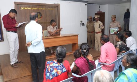 Nagapattinam SP Receives 19 Petitions from Public During Weekly Grievance Day