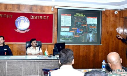 Joint Anti-Terrorism Drill in Trichy by NSG, Tamil Nadu Commando Force, and District Police