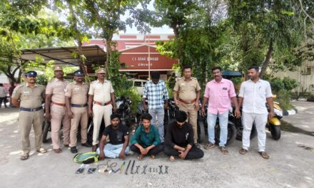 Villupuram District Police – Major Breakthrough in Bike Theft Case