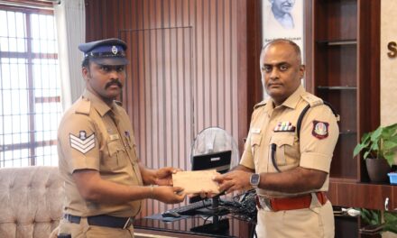 Welfare Fund Assistance Ceremony Held in Tenkasi District – SP S. Aravind Disburses Aid to 10 Beneficiaries