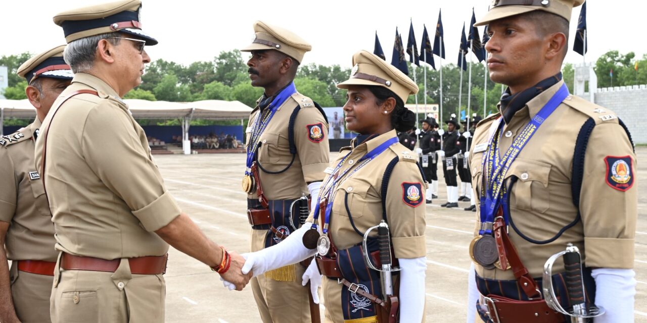 Tamil Nadu Police Academy Holds Grand Passing Out Parade for 24 DSPs