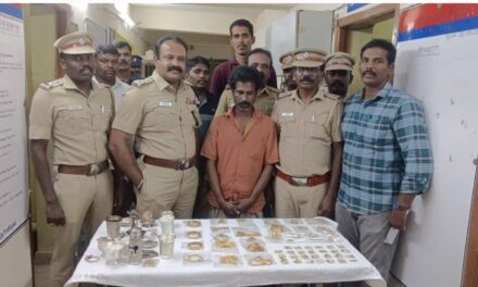 Tambaram Police Crack Burglary Case: ₹70 Lakh Worth of Stolen Valuables Recovered, Accused Arrested
