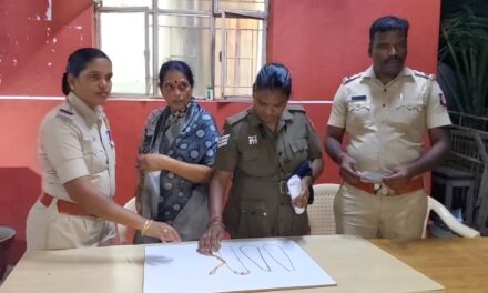 Maid Arrested for Stealing 39 Sovereigns of Gold Near Vaniyambadi – 16.5 Sovereigns Recovered Under Inspector Baby’s Supervision