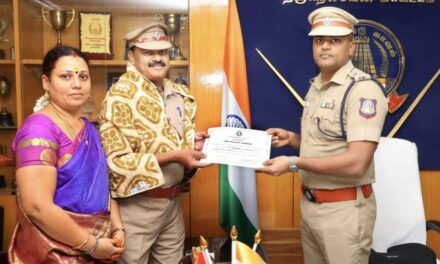 Retiring Assistant Inspector Honored for 36 Years of Meritorious Service in Tirunelveli District