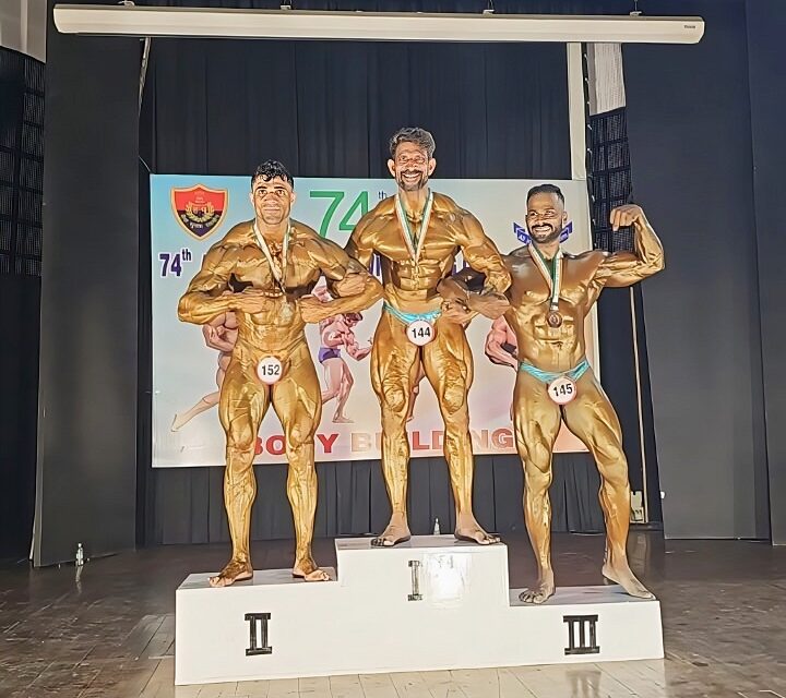 Chennai Traffic Police Constable Purushothaman Wins Gold at 74th All India Police Games in Haryana
