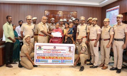 2018 Batch Police Support Families of Lost Colleagues
