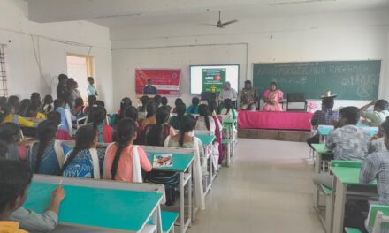 Drug Abuse Awareness and Anti-Ragging Programme Conducted at JSA College of Agriculture, Avatti – Led by Thittakudi DSP