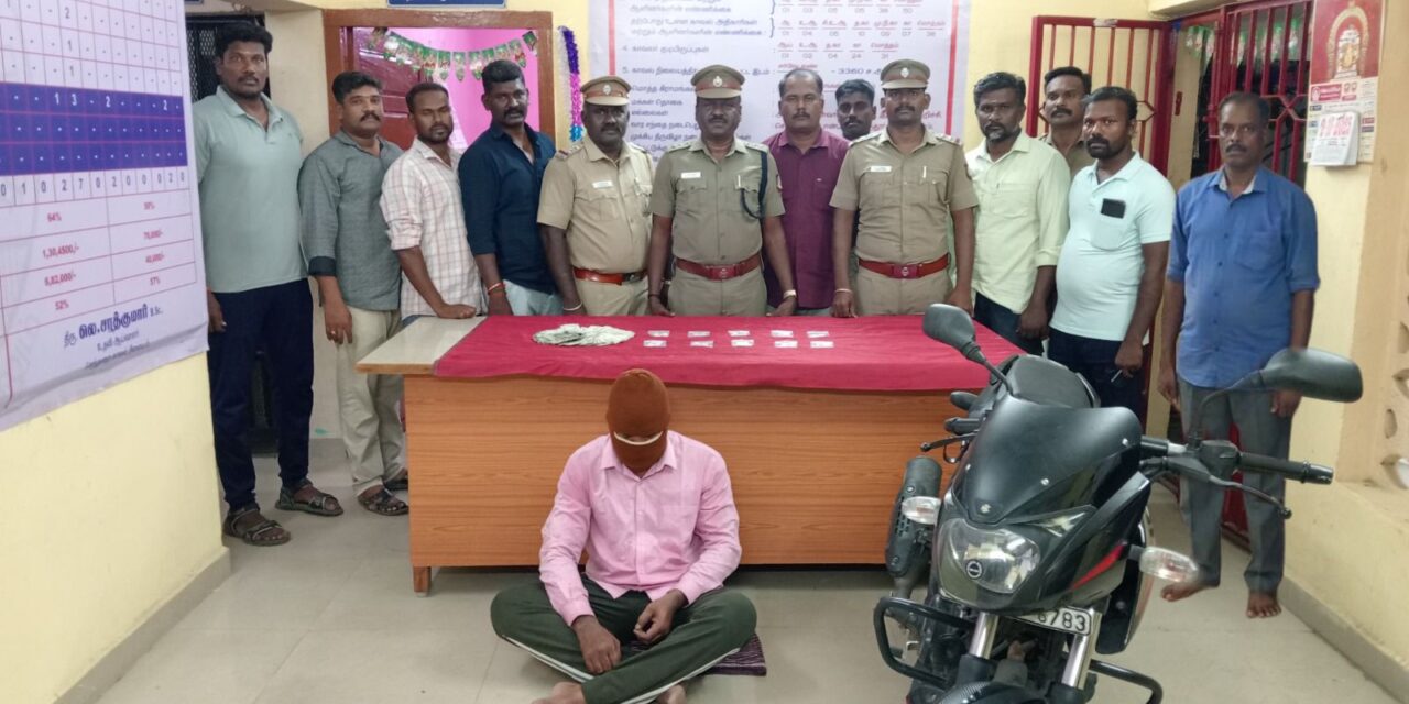 Notorious Burglar Involved in Multiple Theft Cases Arrested in Ariyalur
