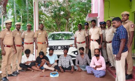 Police Strike on Drug Network in Viluppuram – Six Suspects in Custody