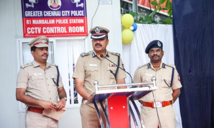 Additional Commissioner of Police N. Kannan Inspects Diwali Security Arrangements in T. Nagar