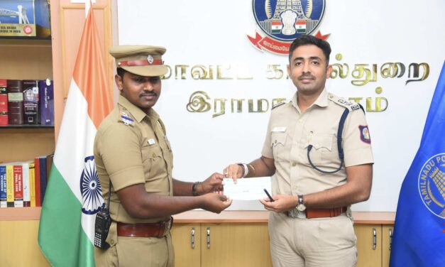 Ramnad Sp provides ₹50,000 medical assistance to Sub-Inspector