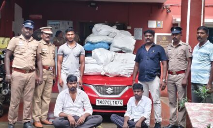 Tambaram Police Crack Down on Illegal Gutkha Trade  300 Kg Seized, Two Arrested