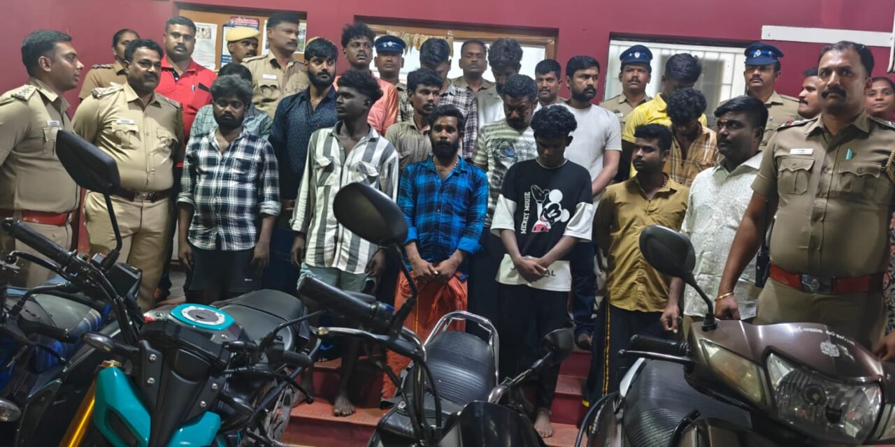 Palani: Two gangs arrested for selling ganja to college students