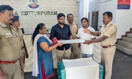 Citizen returns lost gold jewelry with honesty – Police trace the rightful owner and hand it over safely