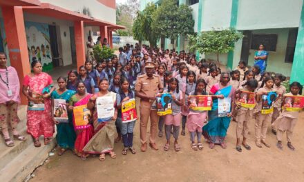 Anti – Child Marriage Awareness Programme Held for Students at Government Higher Secondary School in Kalarampatti, Perambalur