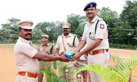 Passing Out Parade for Home Guards Training Held Under the Leadership of District SP Dr. V. Prasanna Kumar IPS
