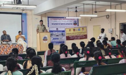 Cyber Crime Awareness Programme Conducted at Kurumbalur Government Arts and Science College