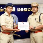 திருநெல்வேலியில்  சிறப்பாக பணியாற்றிய 53 பேருக்கு எஸ்.பி.விஷ்வேஷ் பா. சாஸ்திரி, IPS பாராட்டு